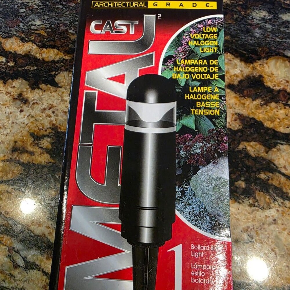 Malibu CL635 Architectural Grade Cast Metal Bollard Style Landscape Light